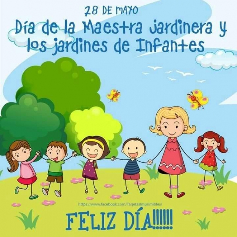 28 de mayo. “DÍA DE LOS JARDINES DE INFANTES Y DE LA MAESTRA JARDINERA”