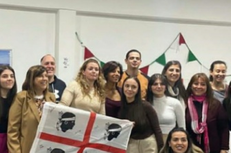 INTERCAMBIO CON ALUMNOS DEL LICEO GALILEO GALILEI DE MACOMER SARDEGNA